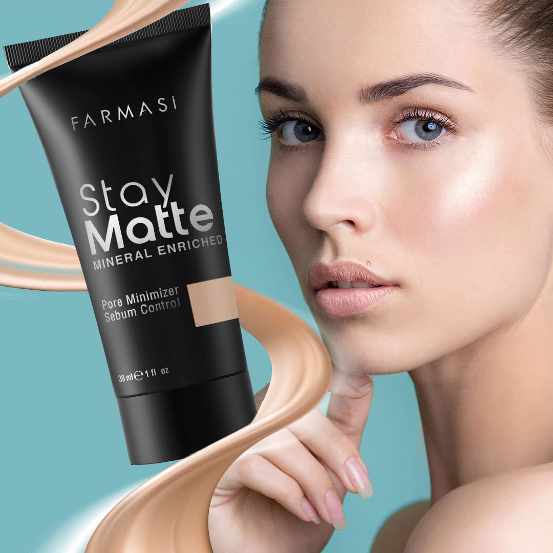 Farmasi Stay Matte Foundation Farmasi Jordan